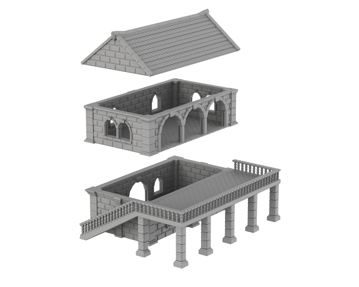 Maison sur Arcades 01 - 18-MINAS01