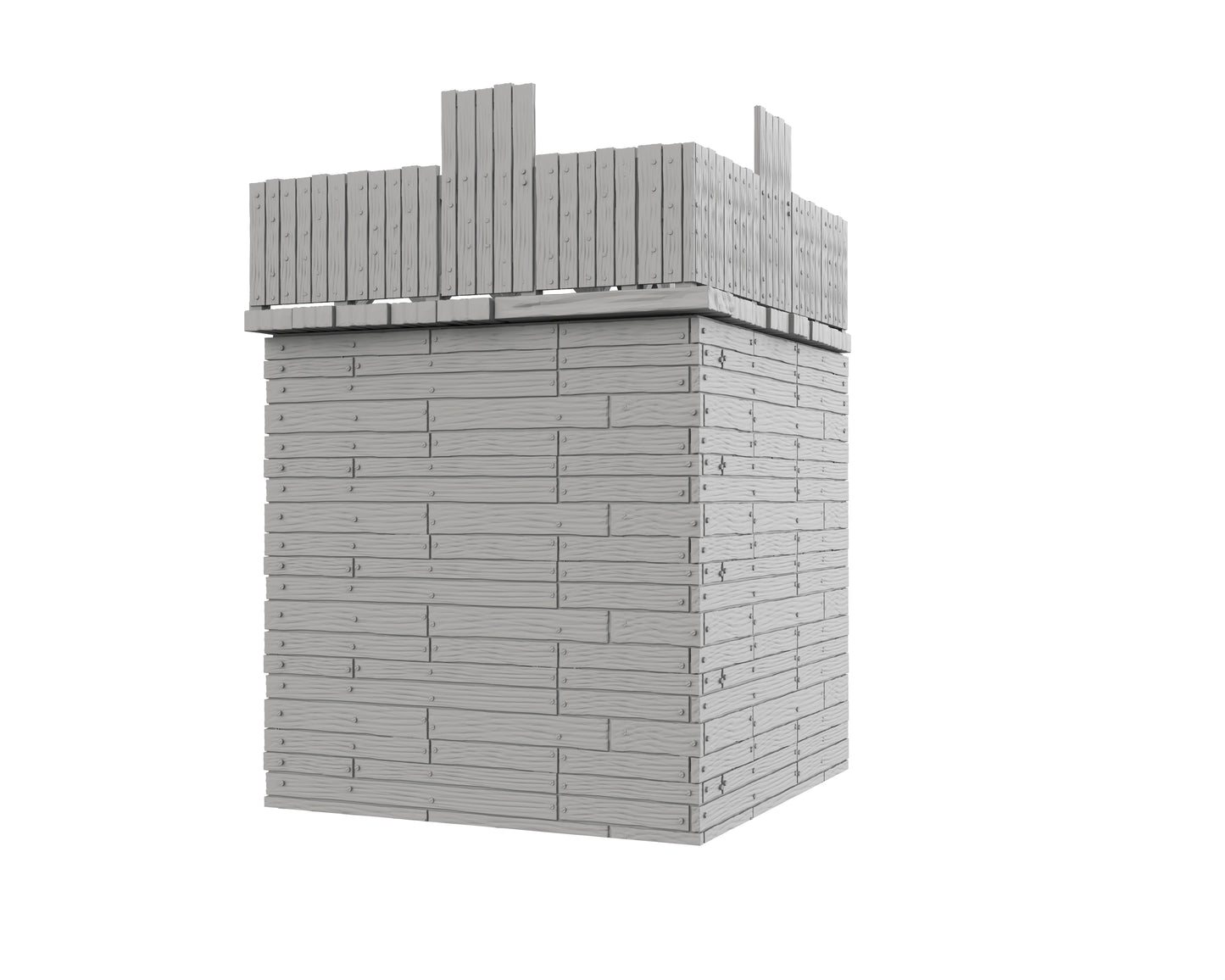 Angle de Mur en Bois - 10-ROME01 Camp Romain
