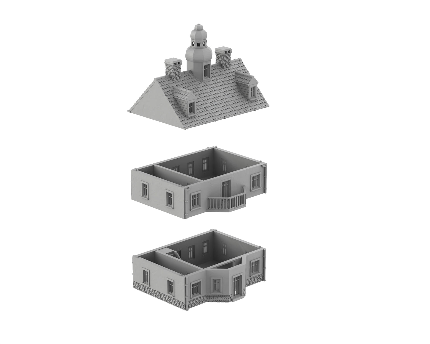 Caserne militaire - Quartier général - 03-WWIIED06