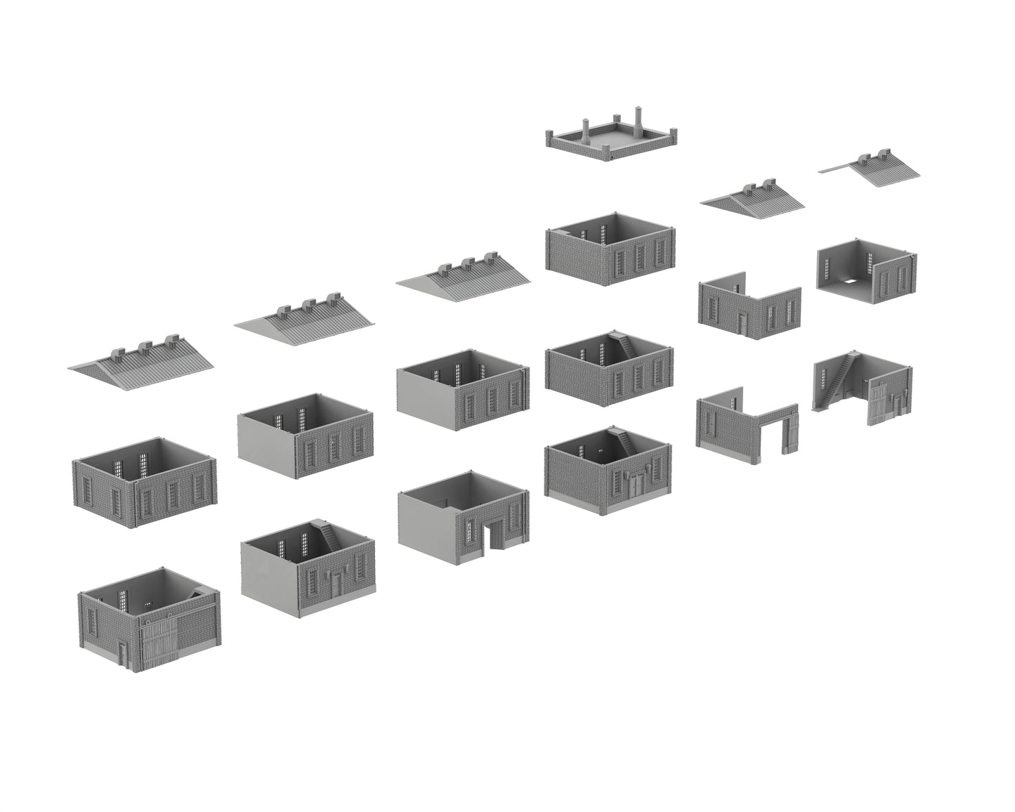 Ensemble d'usines modulaires - 22-WWIIED06