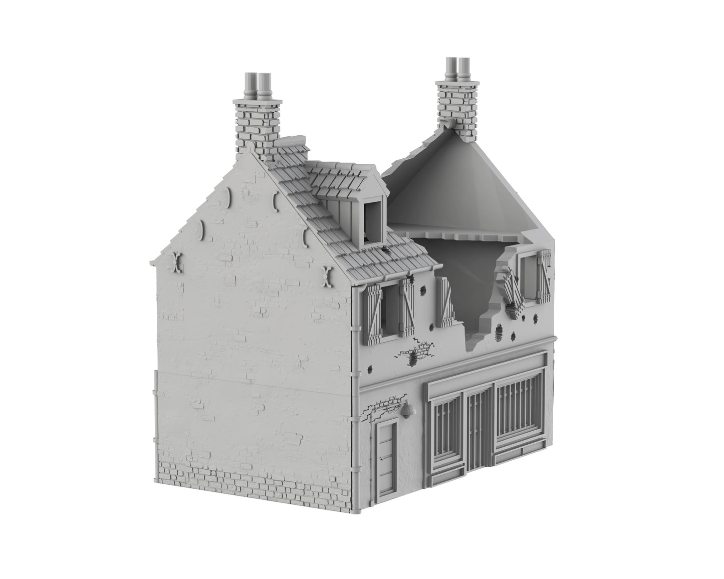Boutique du Village Détruite - 59-NORDV02