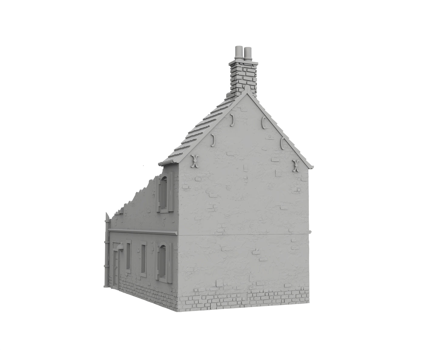 Maison du Village Détruite - 60-NORDV02