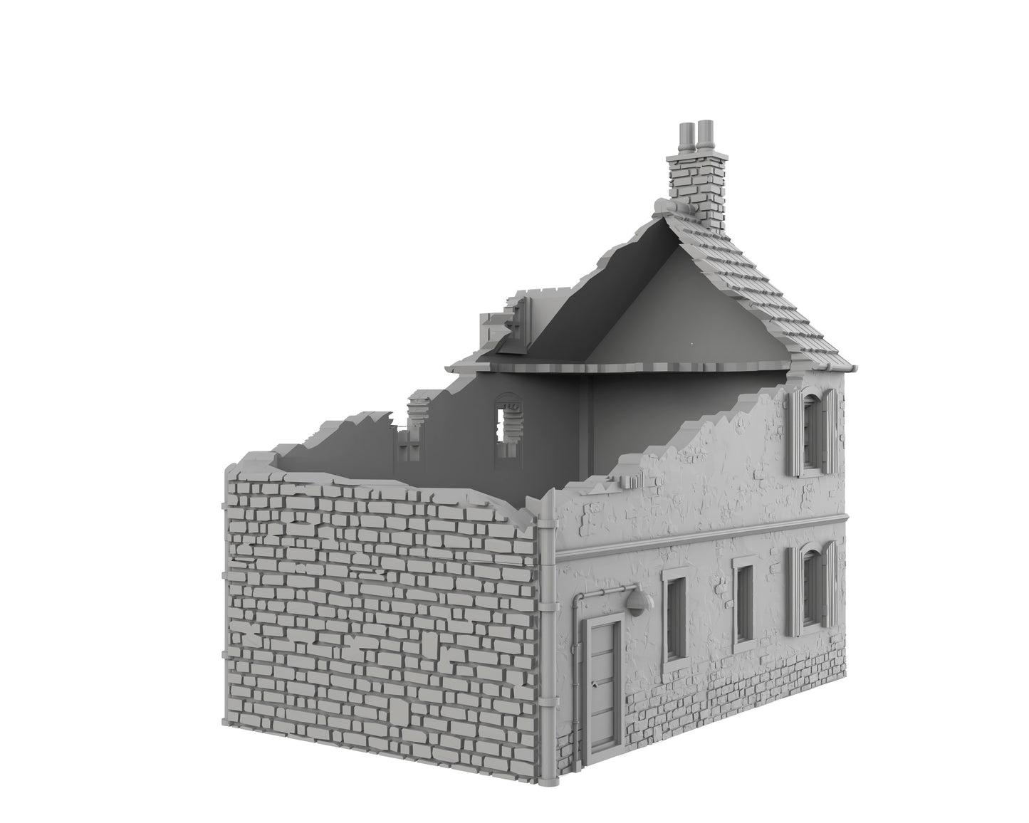 Maison du Village Détruite - 60-NORDV02