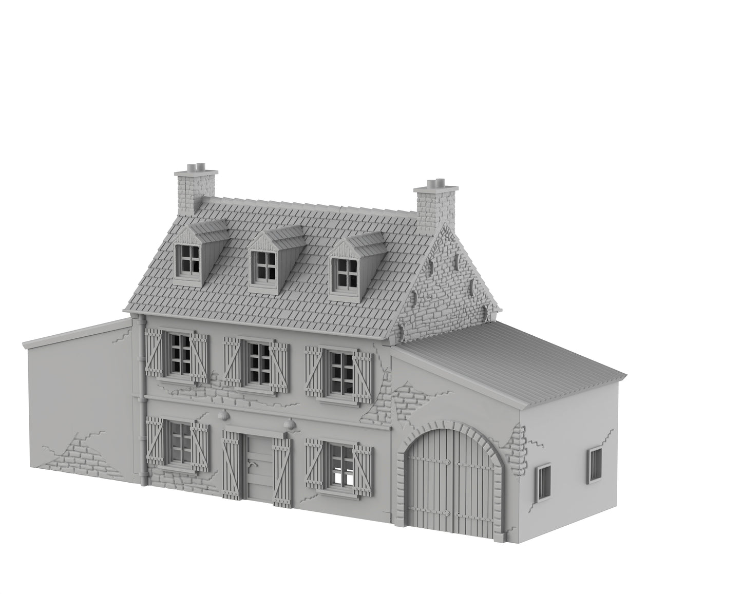 Maison de Ferme avec Extensions - 48-NORDV01