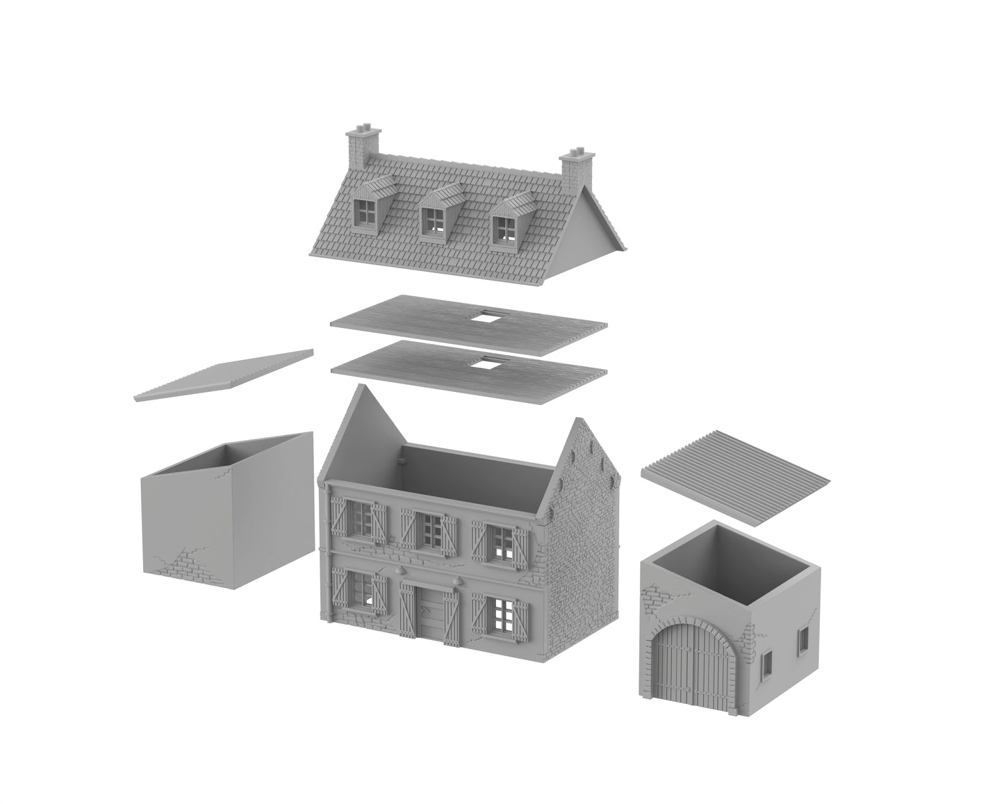 Maison de Ferme avec Extensions - 48-NORDV01