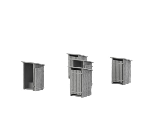 WC / Cabanons de jardin (x5) - 49-NORDV01