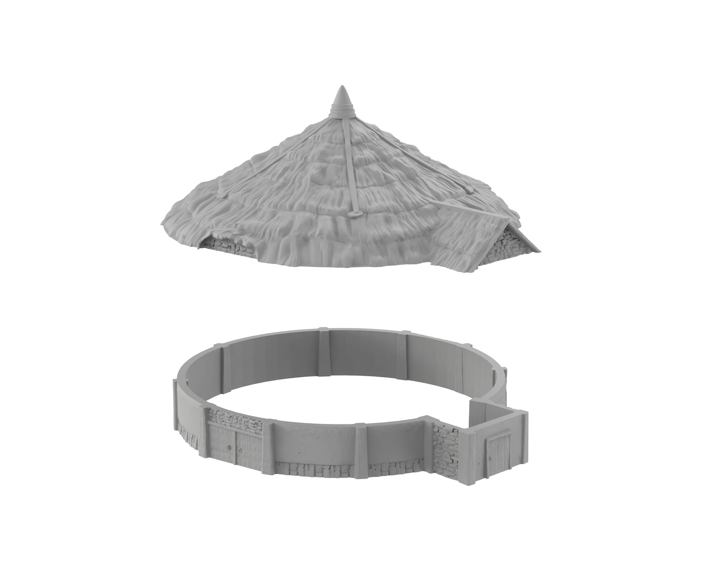 Hutte Celte A - 04-CELTE01