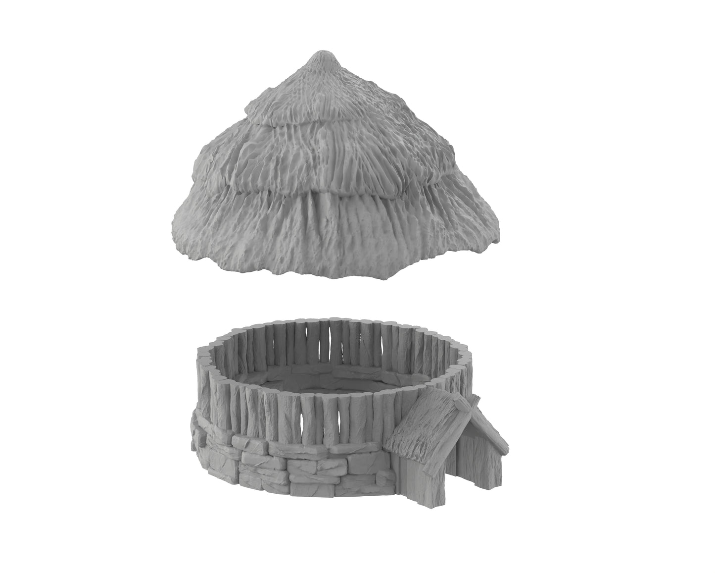 Hutte Celte C - 06-CELTE01