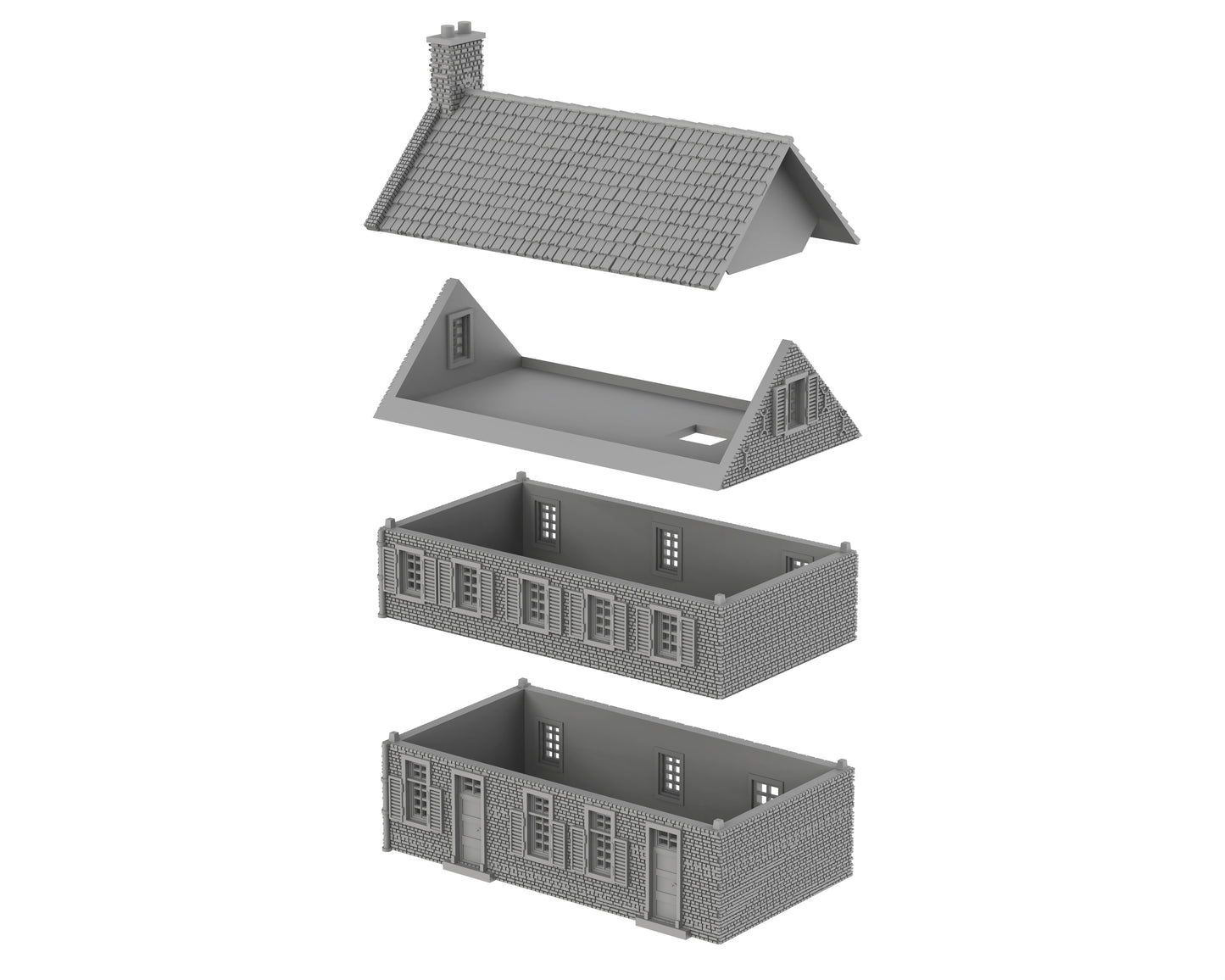 Maison de Ferme B - Quatre Bras - Nap01