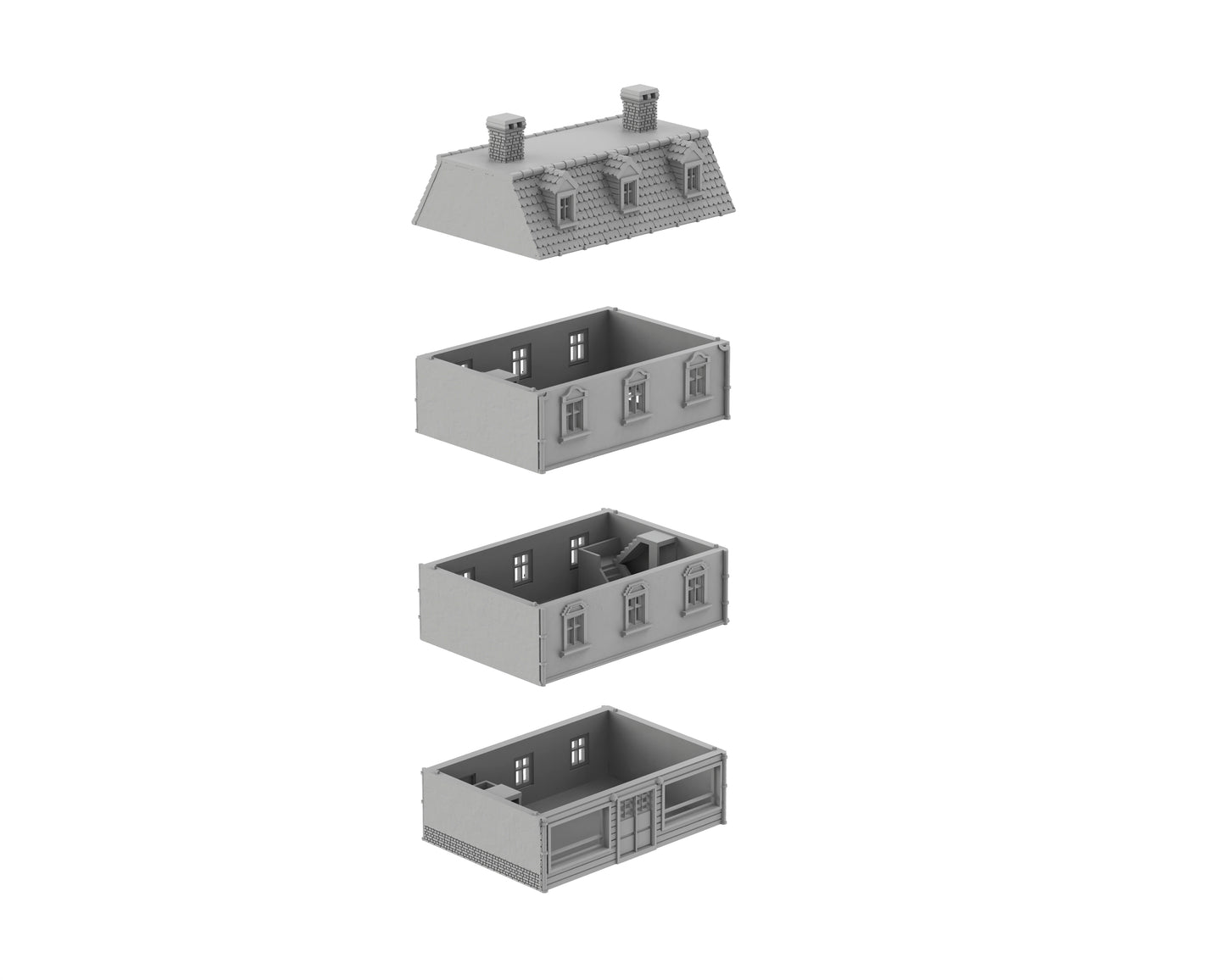 Petit immeuble allemand 04 - 46-WWIIED06