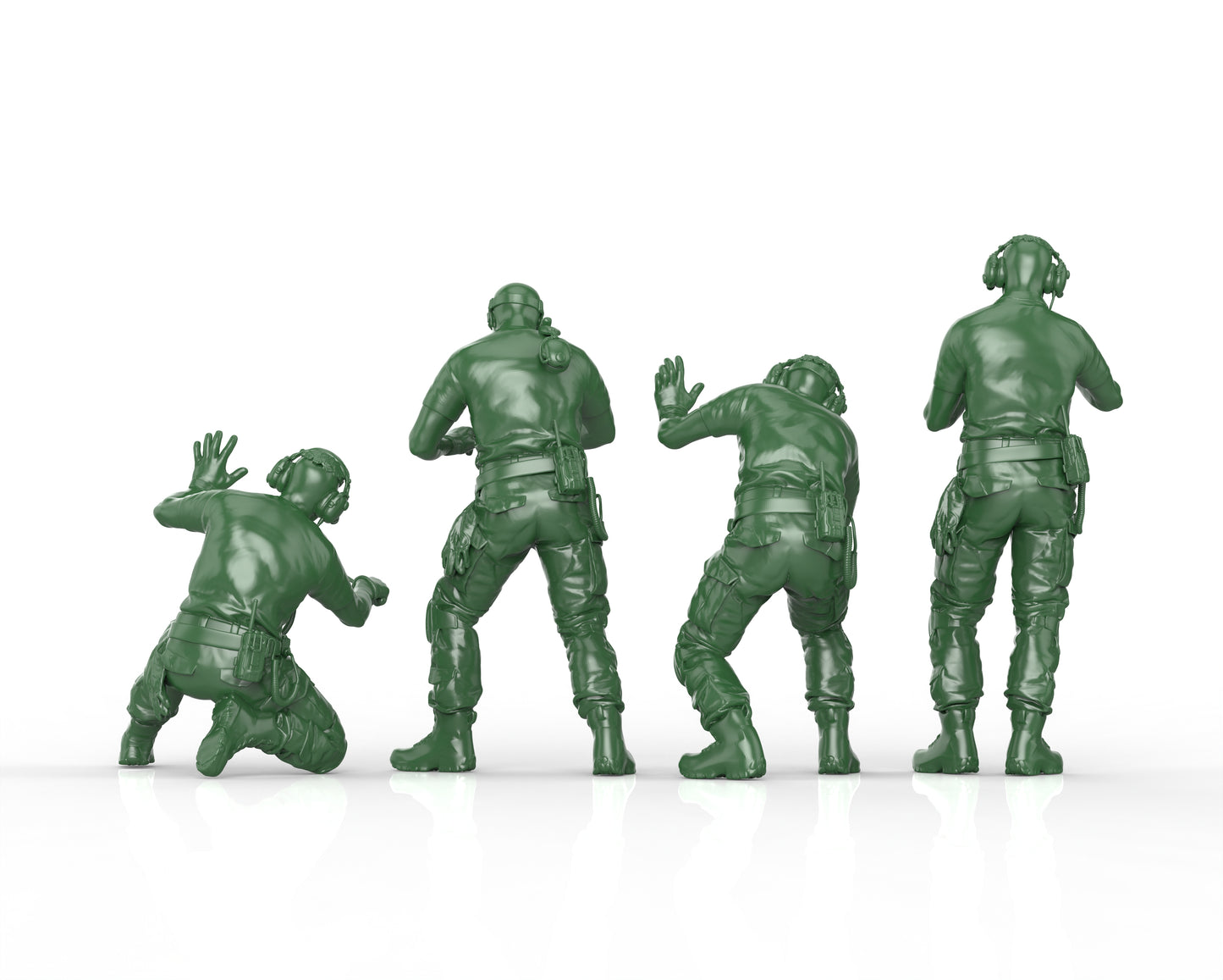Mécaniciens Set 01 (4 figurines) - GOMW-001