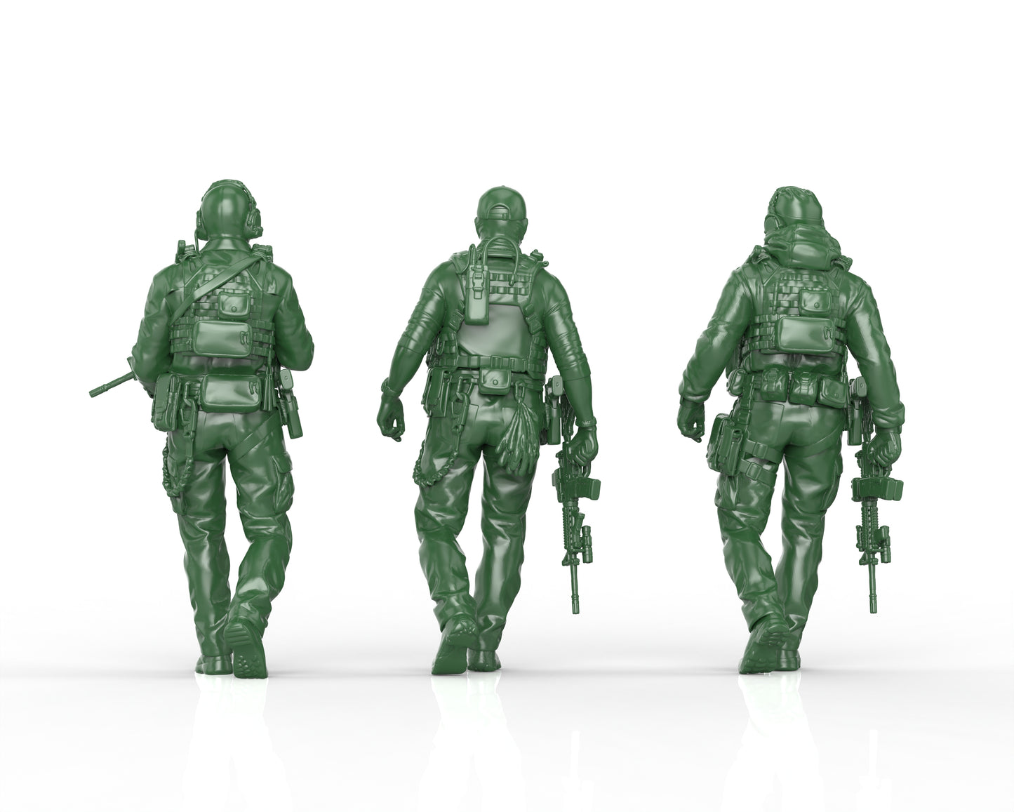 Operators Walking Set 01 (3 figurines) - GOMW-011