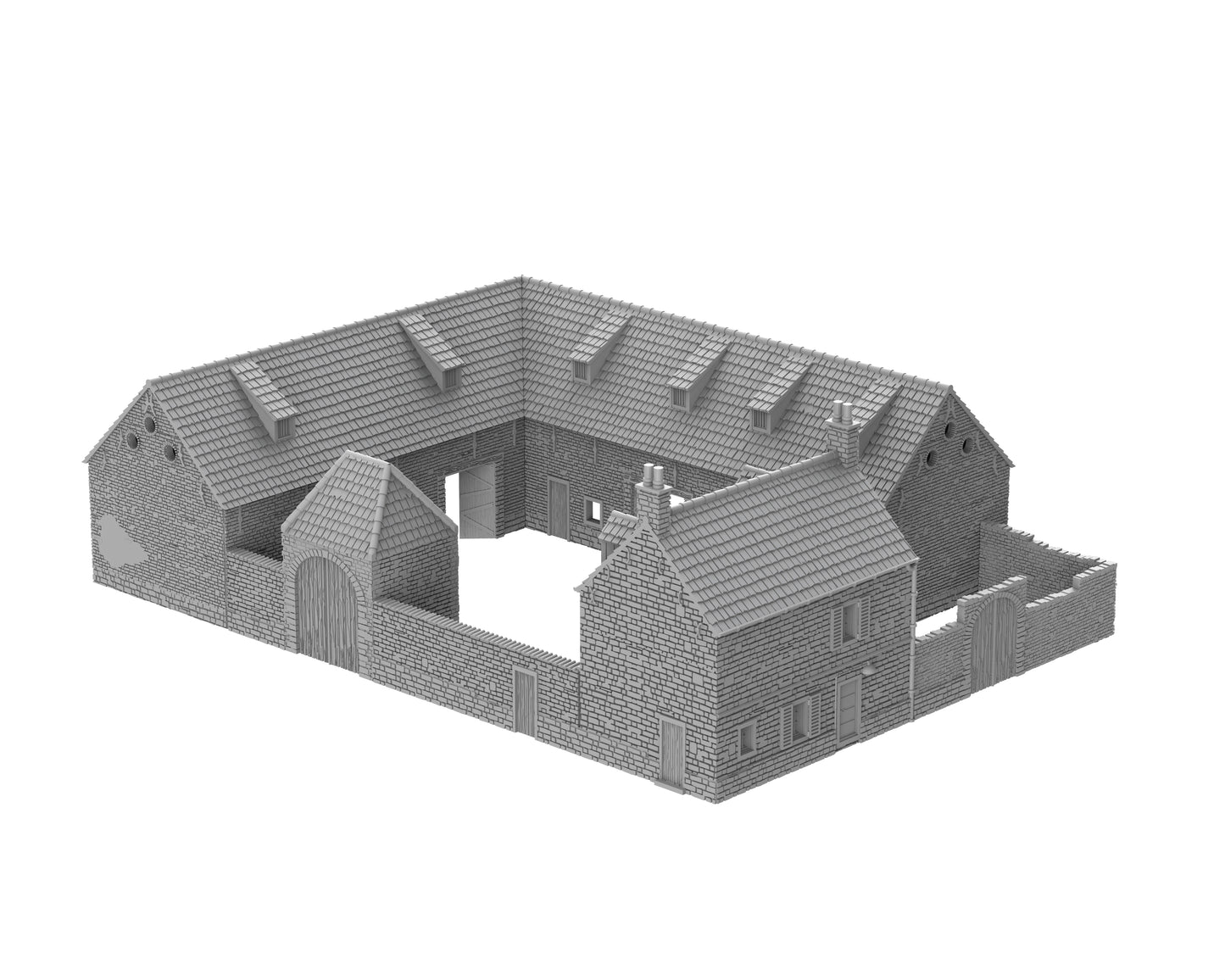 Ferme Normande Fortifiée V2 - 86-NORDV02