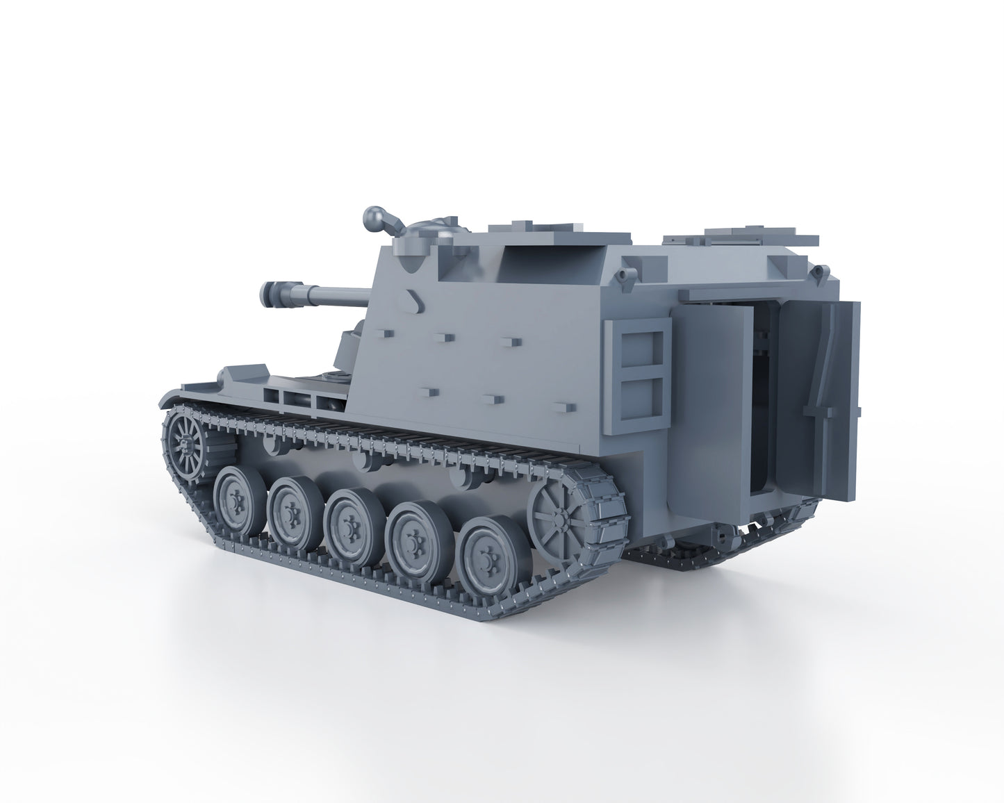 AMX 13 MK 61 105mm (en action)