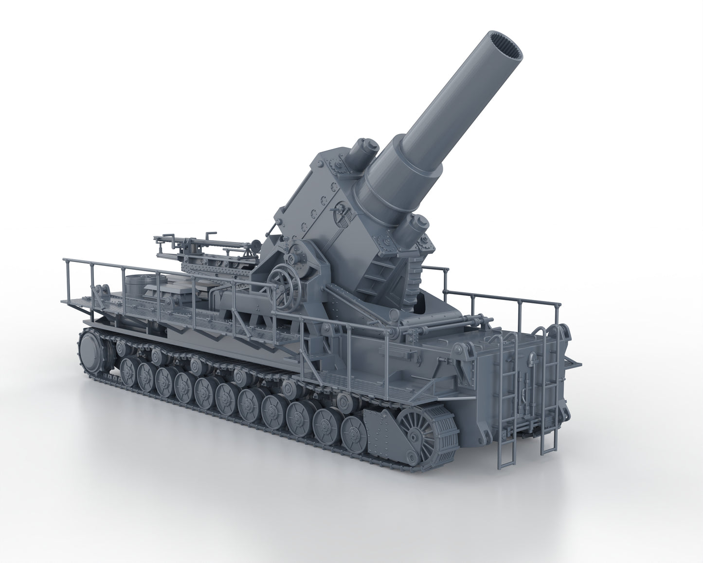 54cm Mörser Karl - Gerät 041 (élevé)