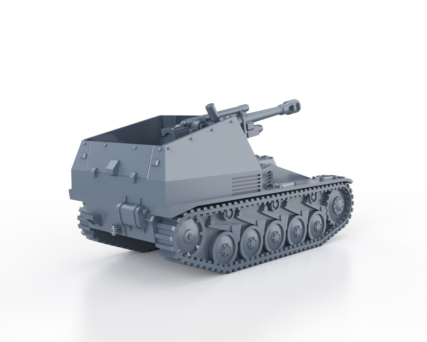 Wespe - Leichte Feldhaubitze 18 auf Fahrgestell Panzerkampfwagen II SdKfz 124