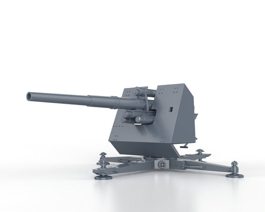 8.8cm Flak 18 (déployé - bouclier)