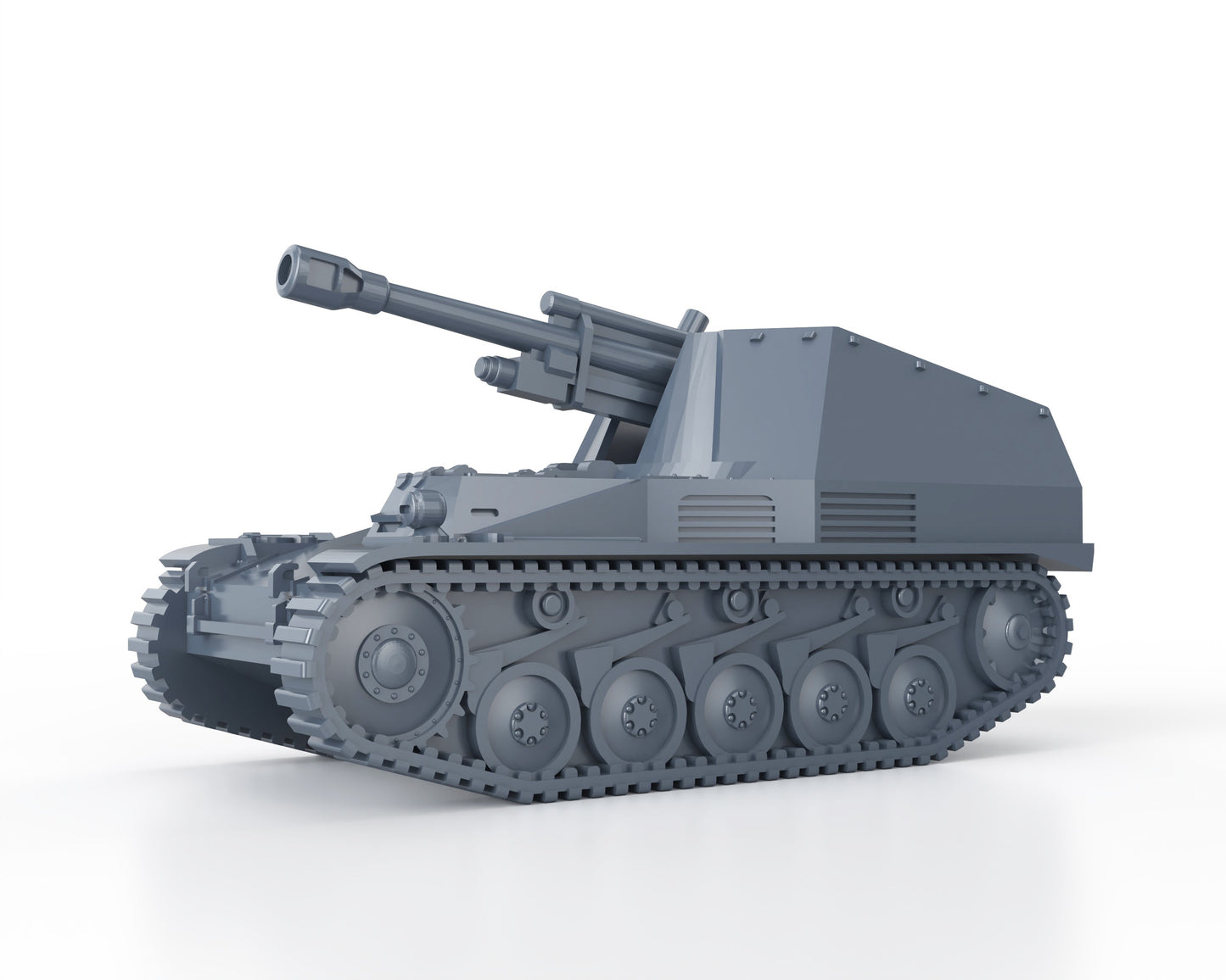 Wespe - Leichte Feldhaubitze 18 auf Fahrgestell Panzerkampfwagen II SdKfz 124