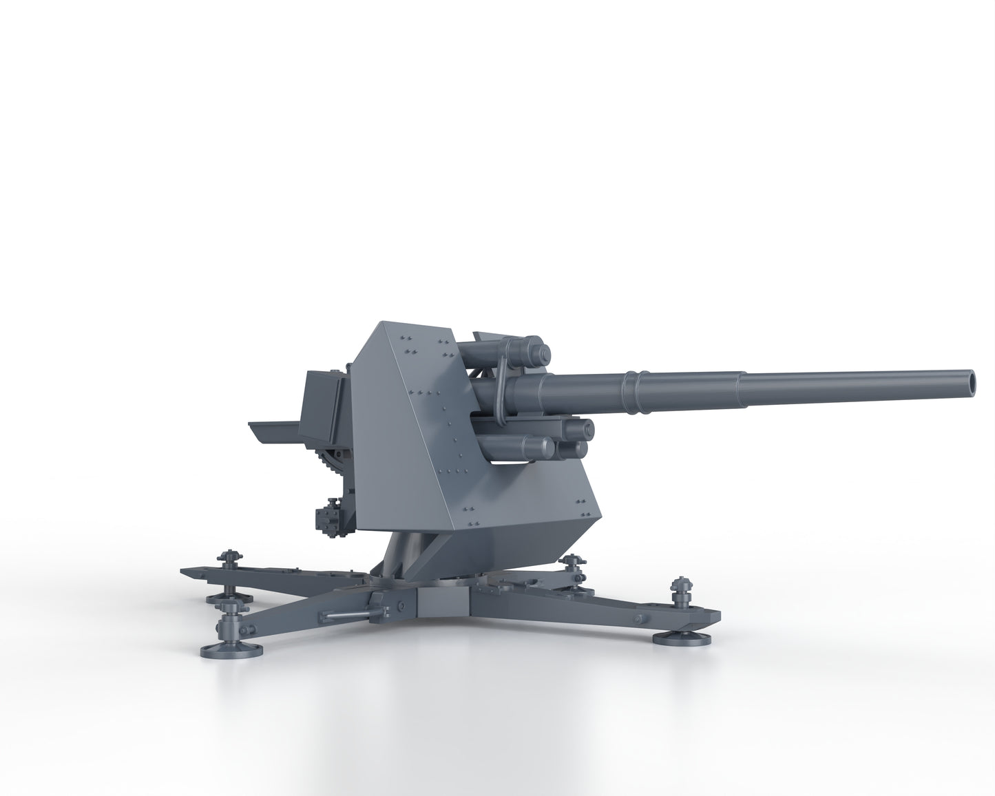 8.8cm Flak 18 (déployé - bouclier)