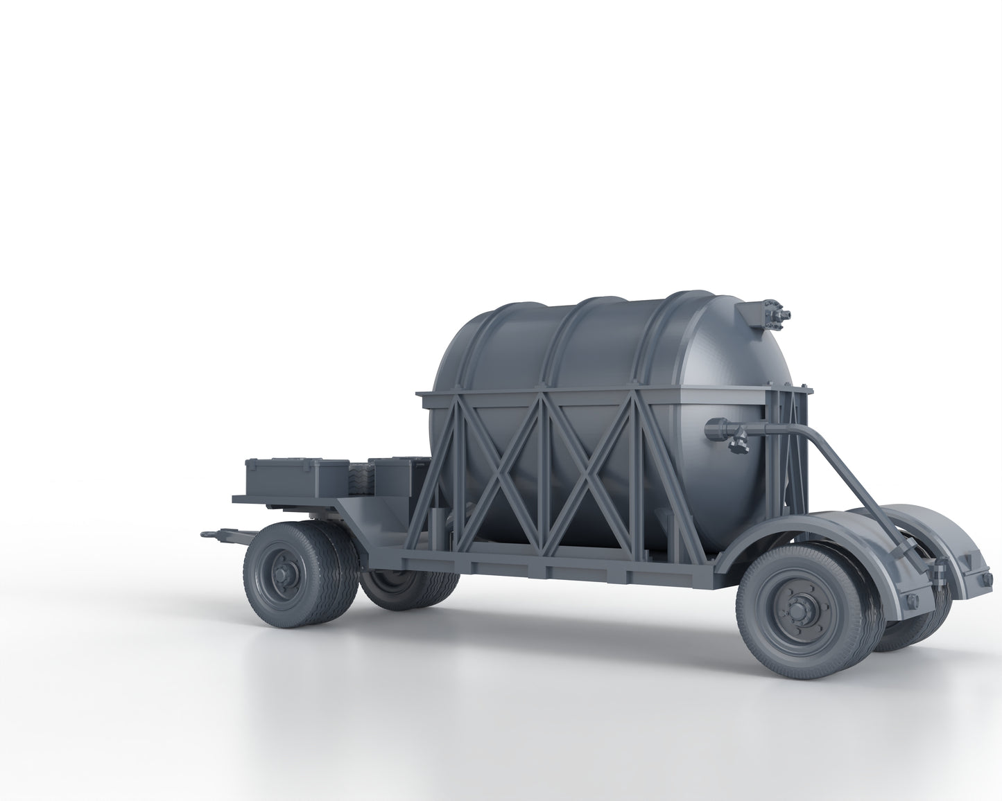 A-Stoff-Anhänger - Citerne Oxygène Liquide pour V2