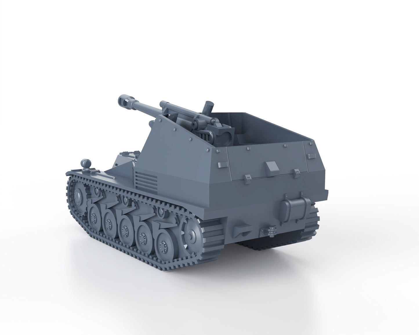 Wespe - Leichte Feldhaubitze 18 auf Fahrgestell Panzerkampfwagen II SdKfz 124