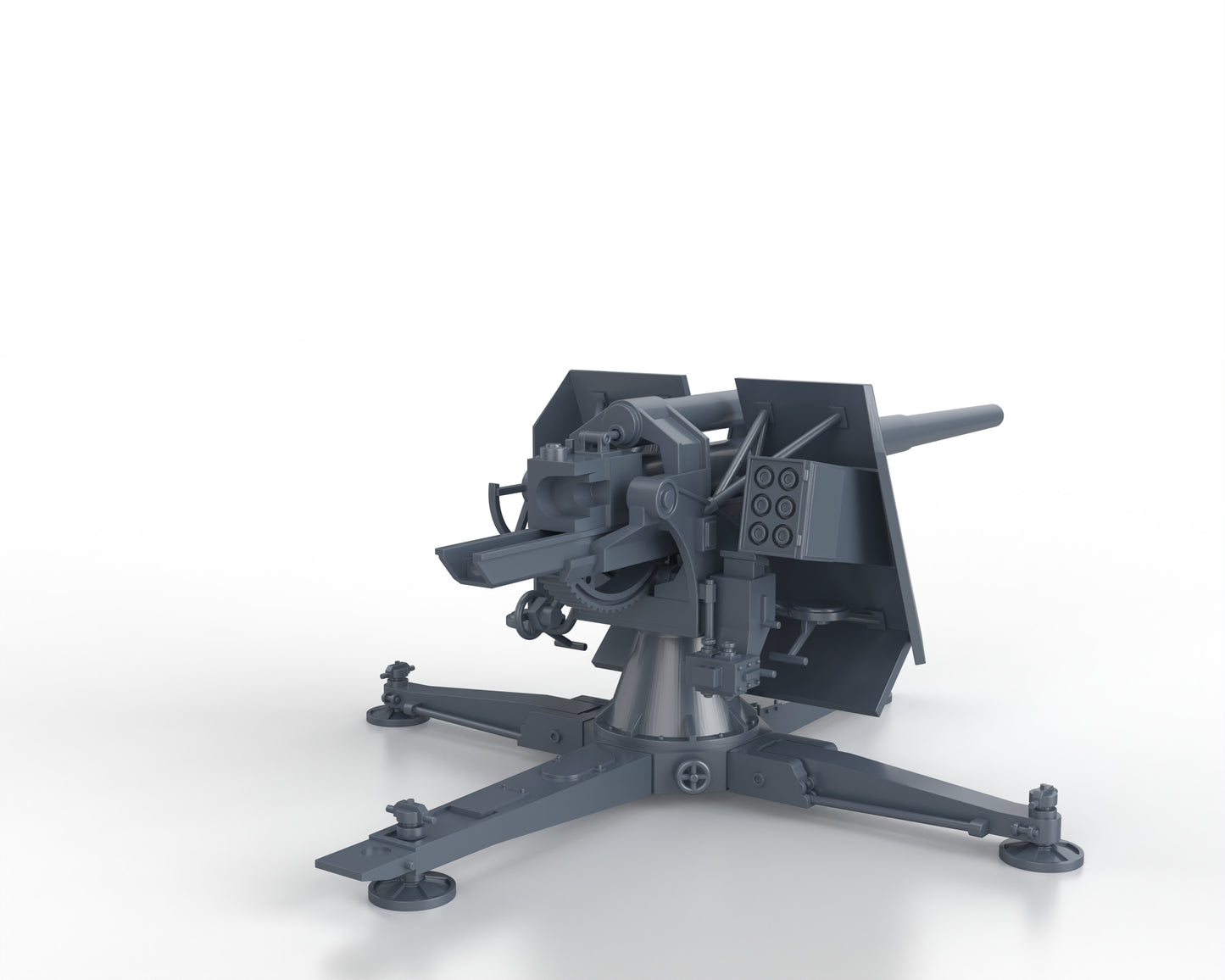 8.8cm Flak 18 (déployé - bouclier)