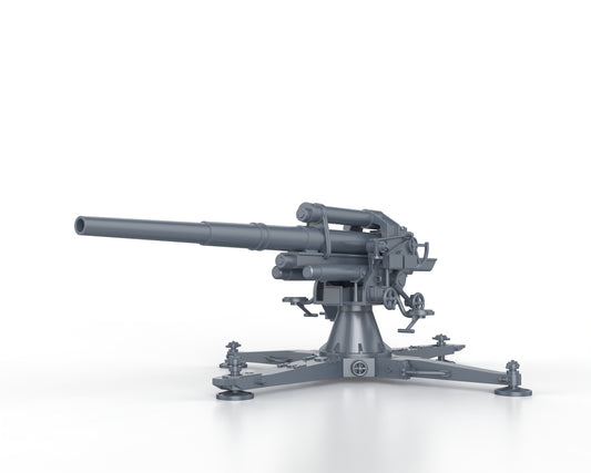 8.8cm Flak 18 (déployé - sans bouclier)