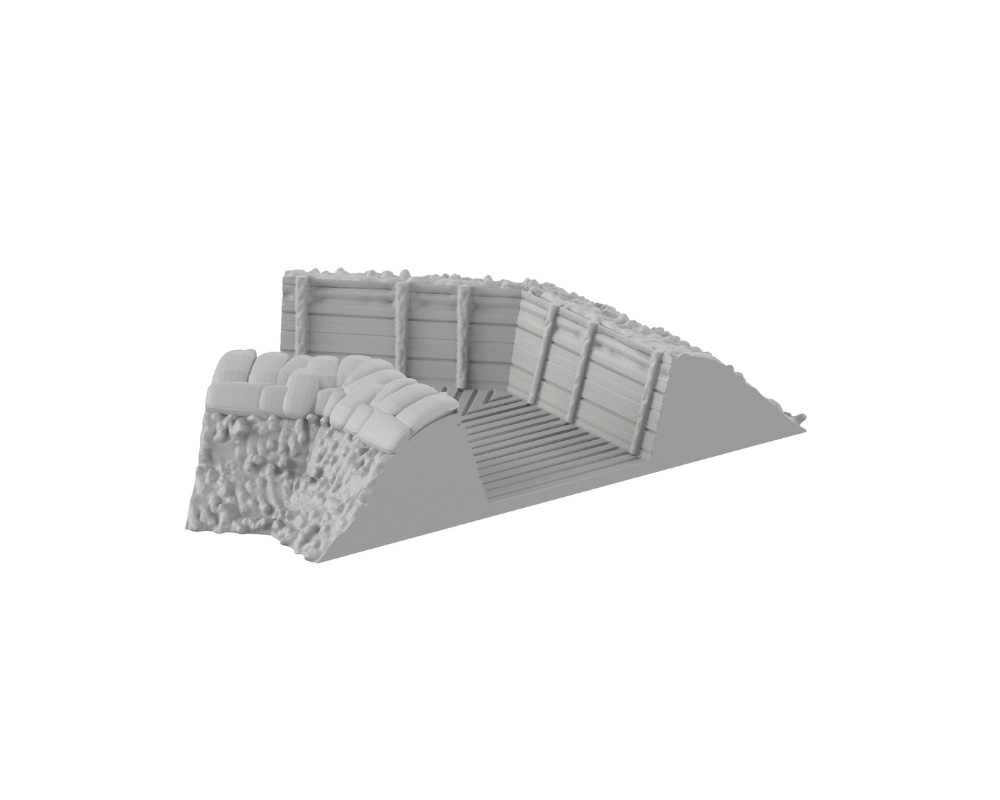 Tranchée Modulaire - Angle 22,5° B - 67-WWIIED03