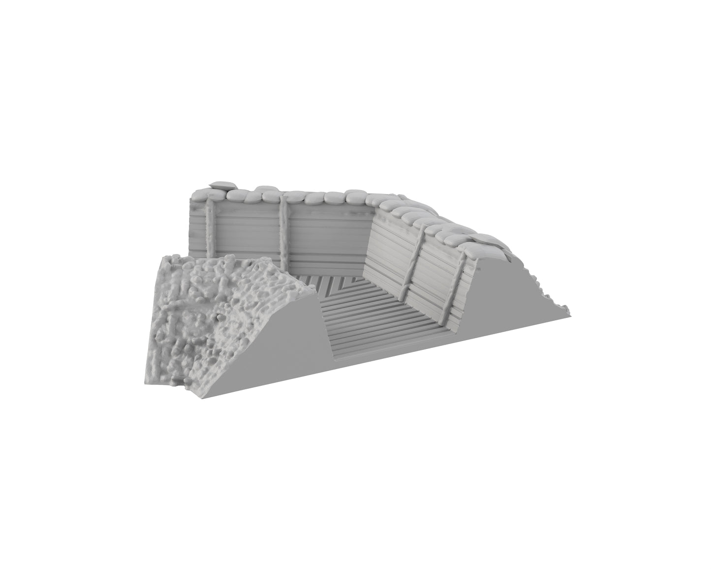 Tranchée Modulaire - Angle 27,5° A - 68-WWIIED03