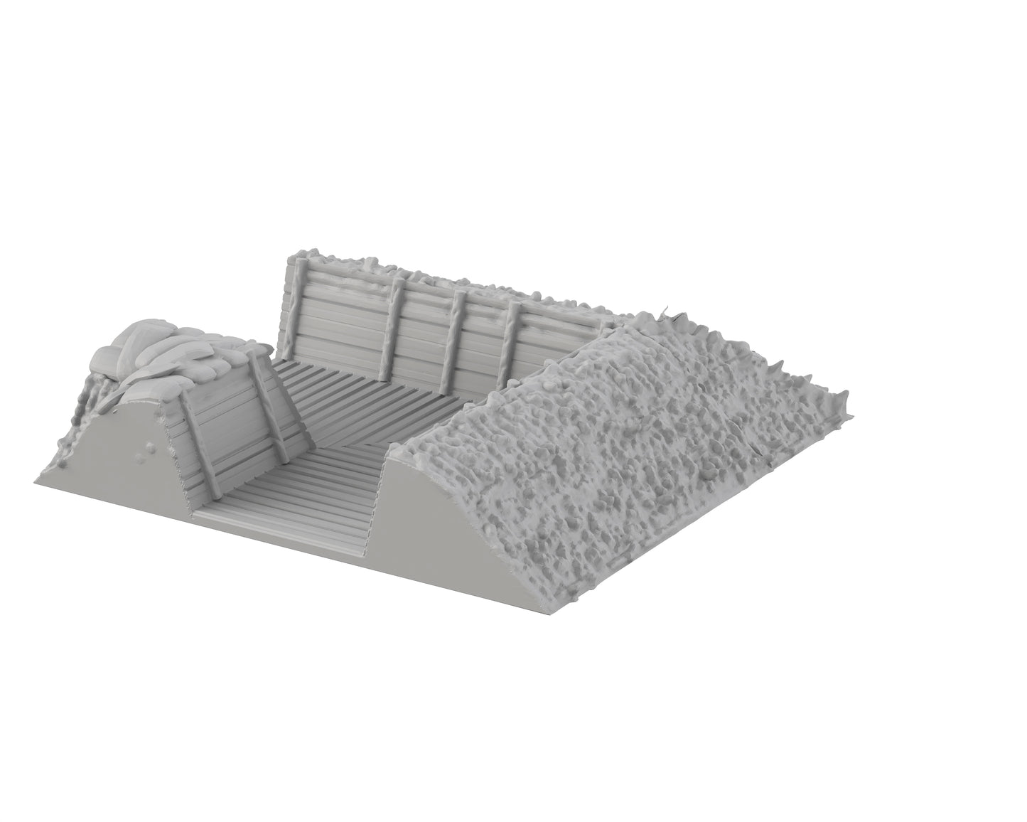 Tranchée Modulaire - Angle 90° A - 70-WWIIED03
