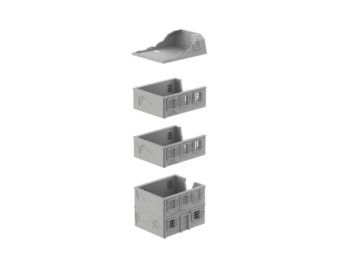 Ramelle Maison détruite 01 - 43-WWIIED03