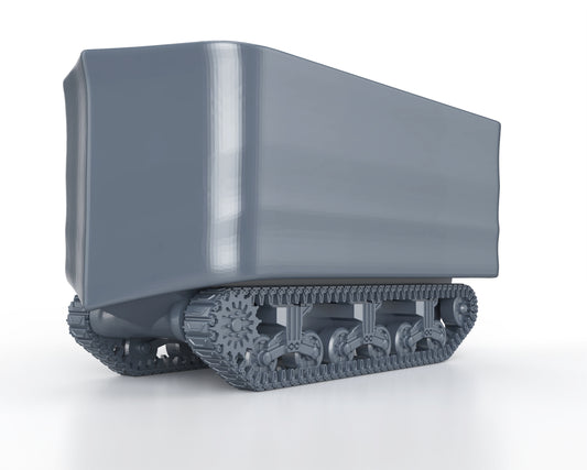 Sherman DD Duplex Drive (unfolded)