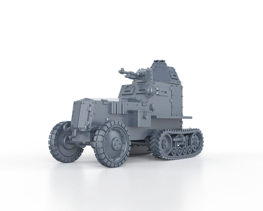 HALF TRACK Wz 28 ARMORED CAR MODEL 28