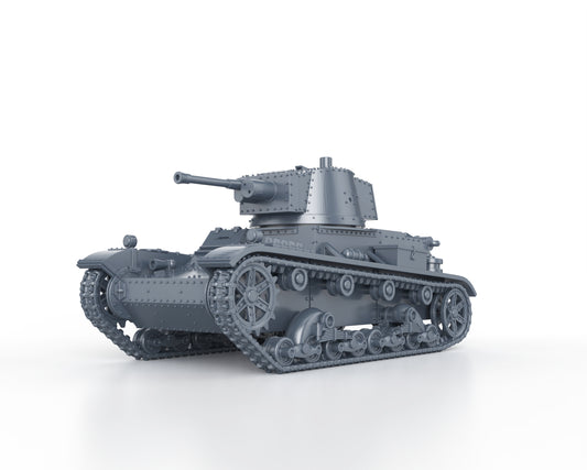 LIGHT TANK 7TP SINGLE TURRET