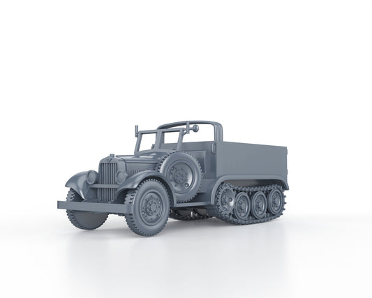 Wz39 PZlnz 222 HALF TRACK NO CANOPY