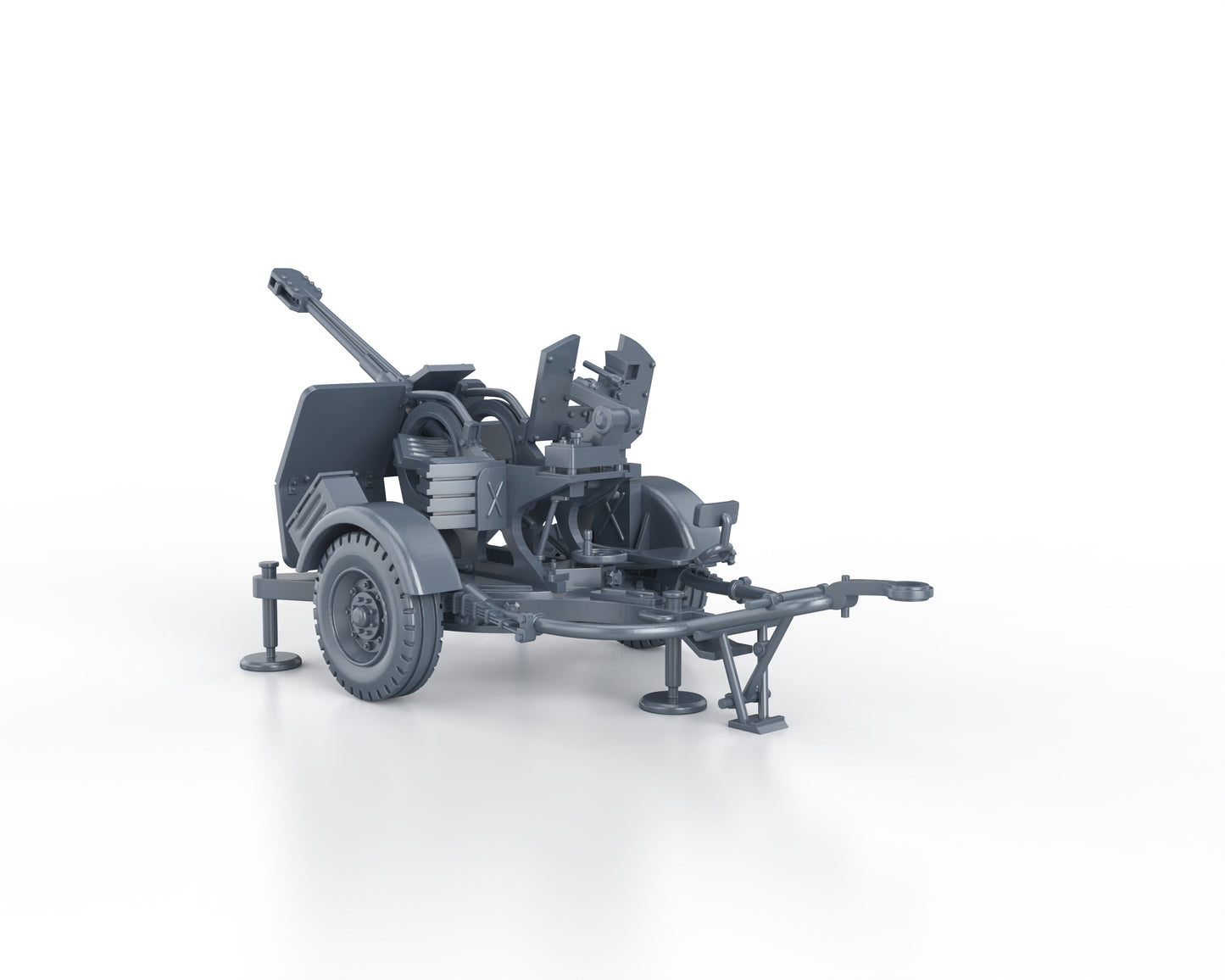 3CM FLAK 38-103 JABOSCHRECK (firing)