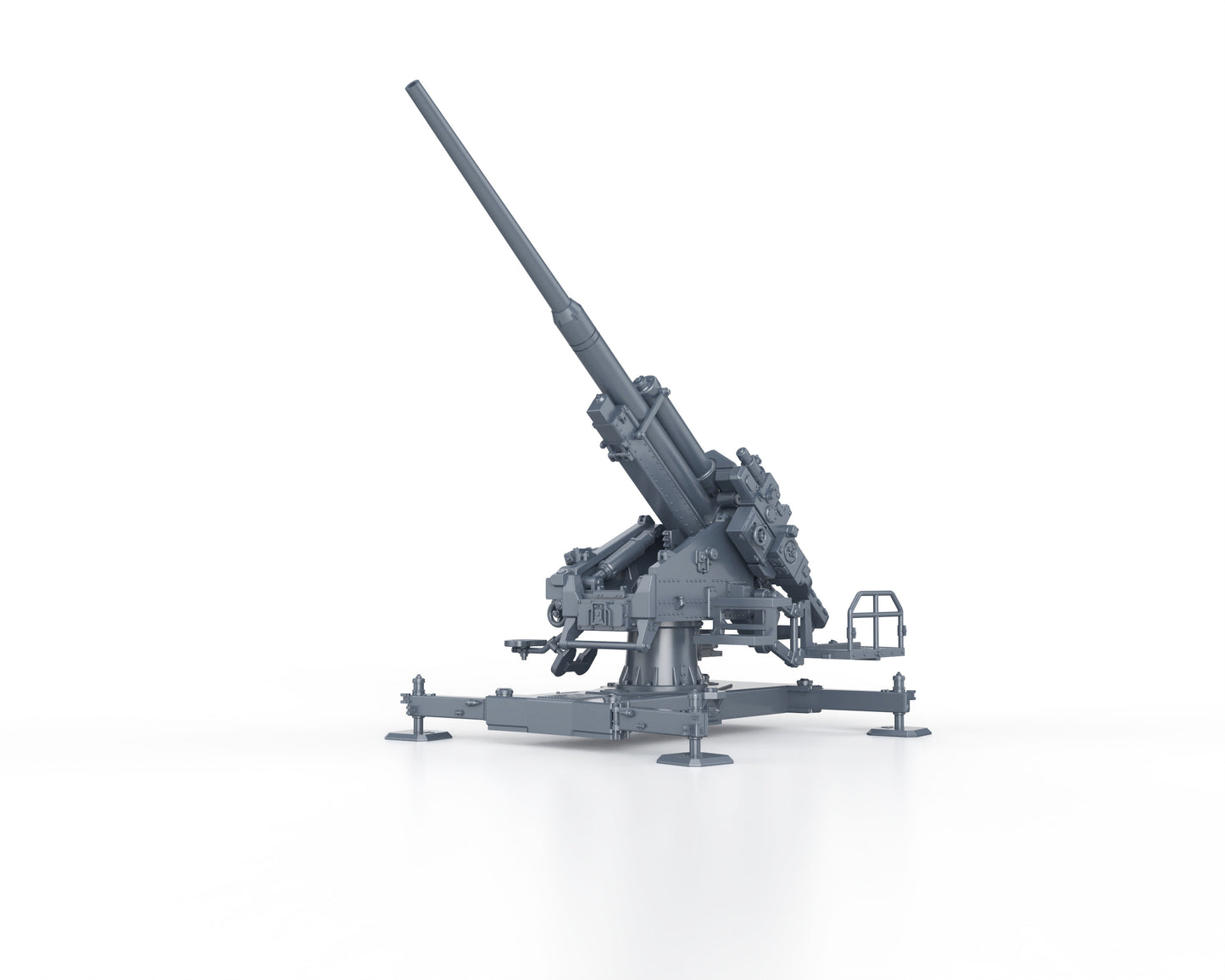 12,8CM FLAK 40 (firing)
