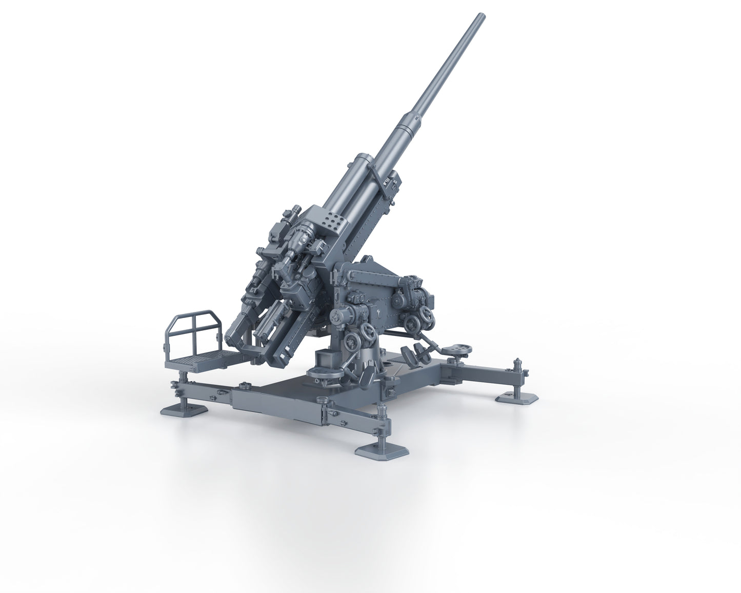 12,8CM FLAK 40 (firing)