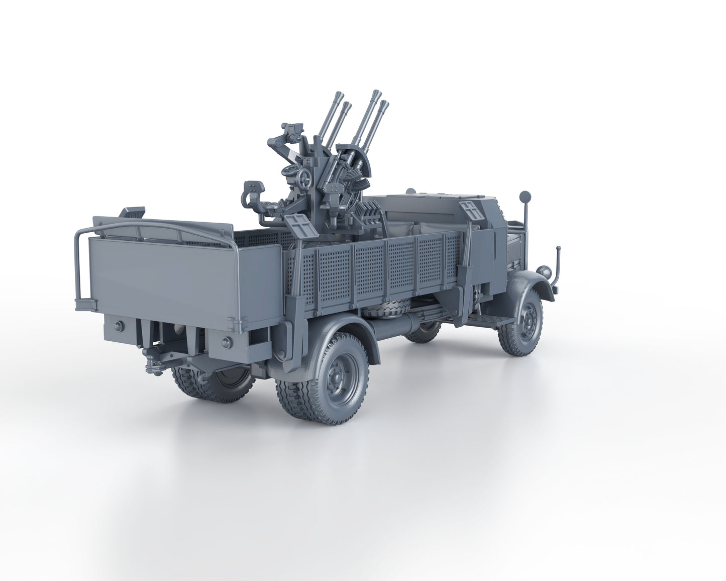 MERCEDES L4500A with FLAKVIERLING 38 2cm (road)