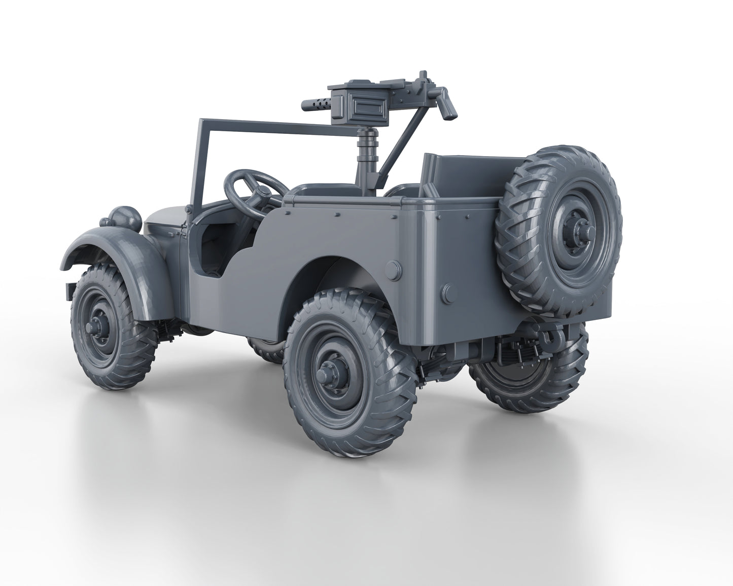 BANTAM 1940 BLITZ BUGGY JEEP (with MG)