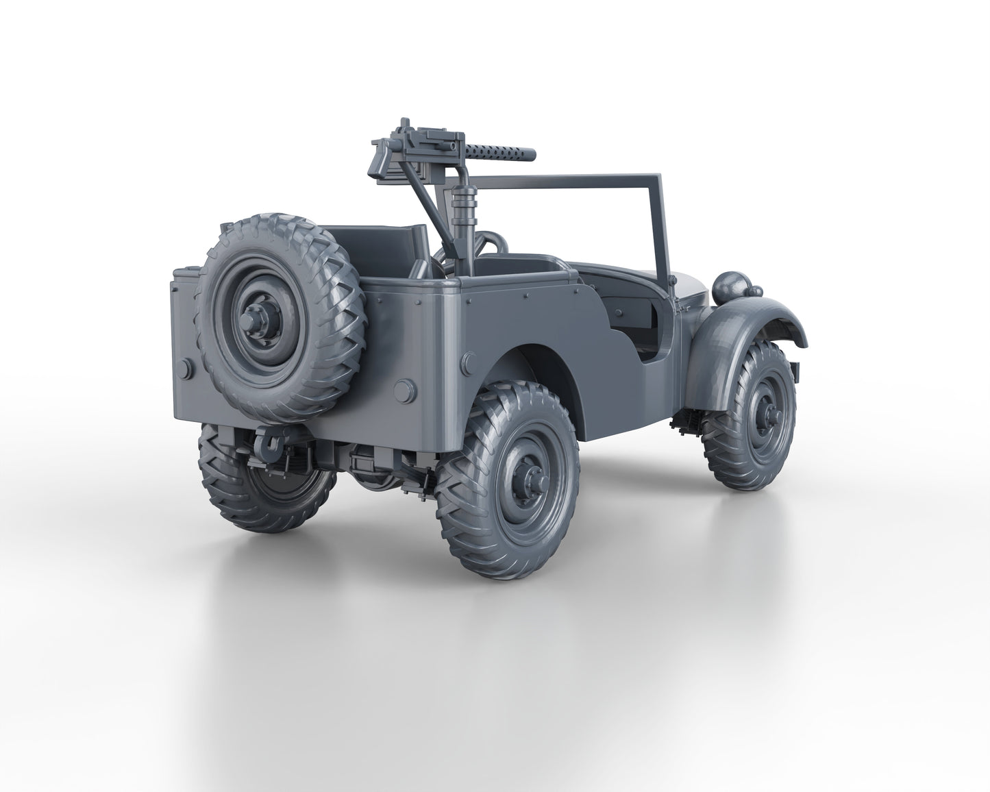 BANTAM 1940 BLITZ BUGGY JEEP (with MG)