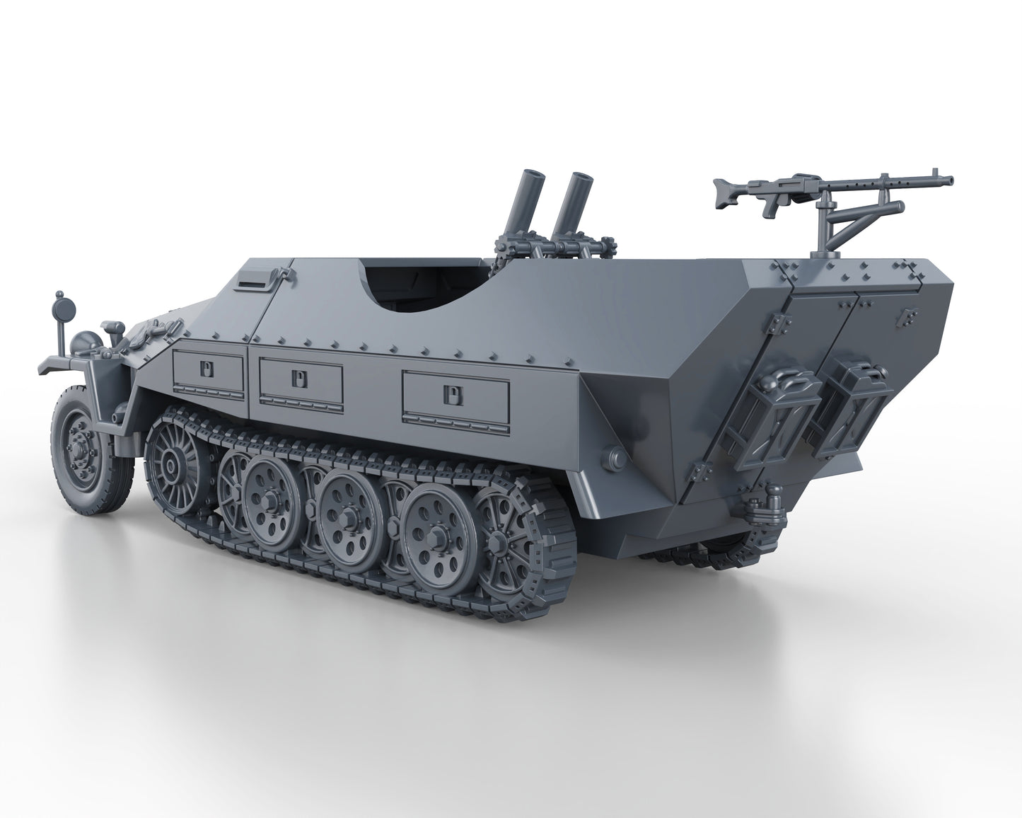 SDKFZ 251 AUSF D WITH ZWILLING 12cm GRANATWERFER 42