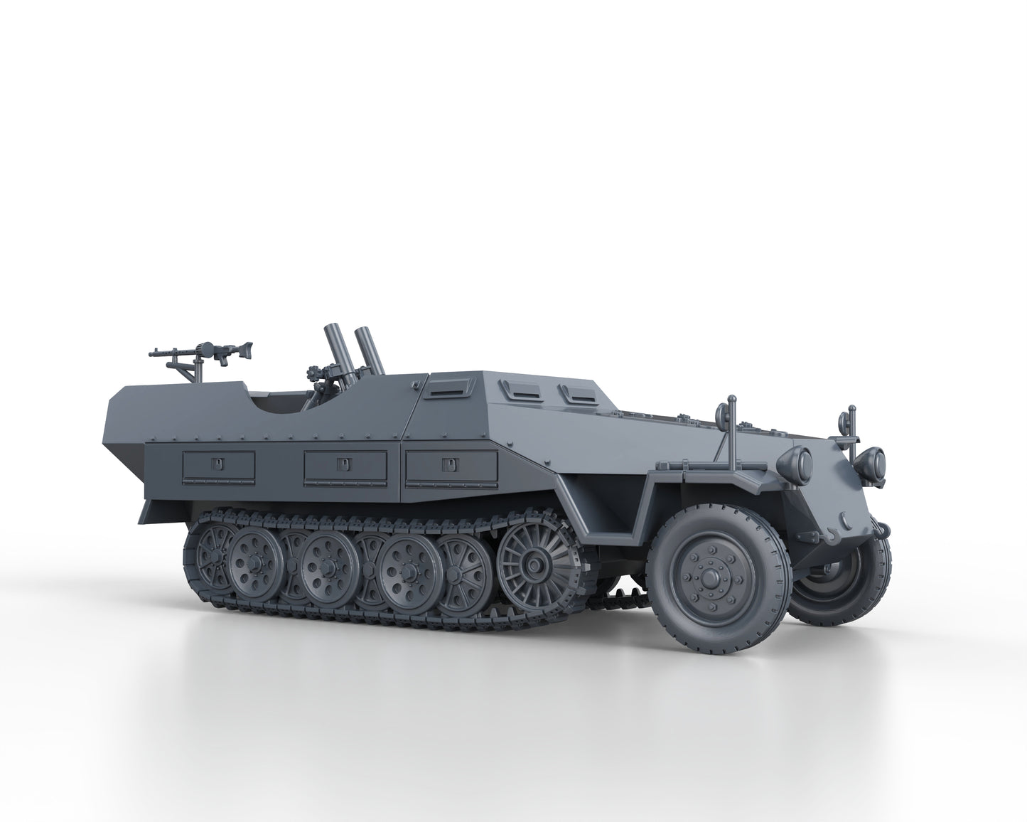 SDKFZ 251 AUSF D WITH ZWILLING 12cm GRANATWERFER 42