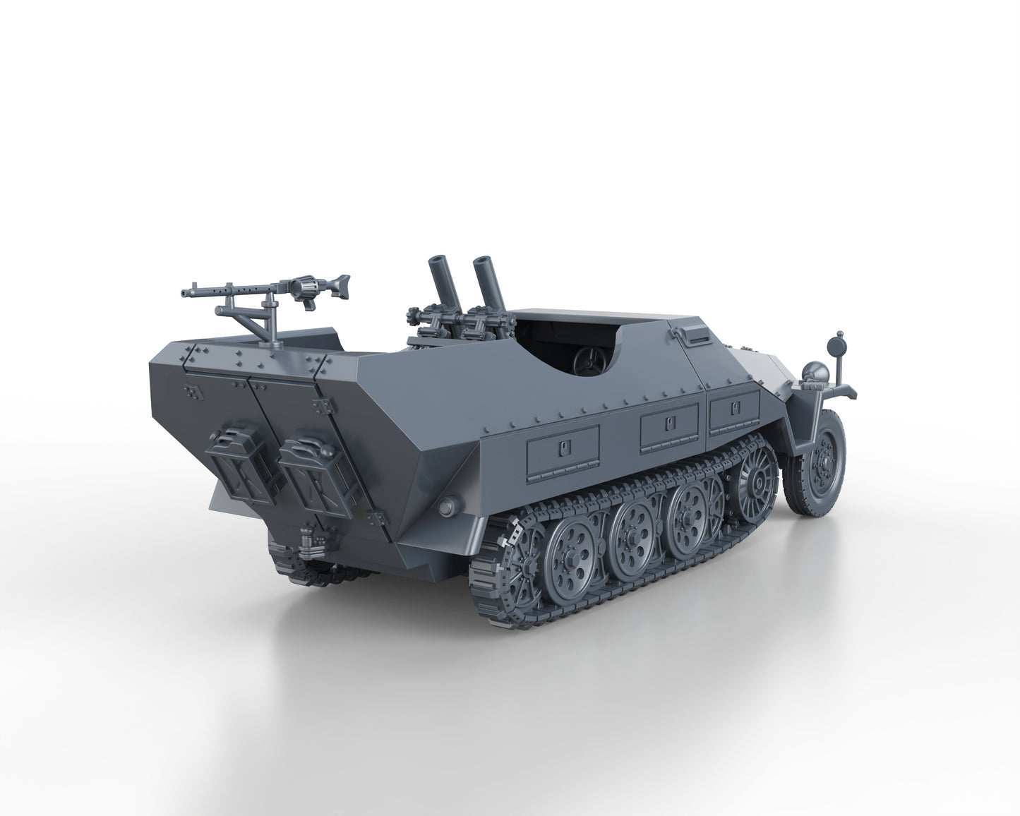 SDKFZ 251 AUSF D WITH ZWILLING 12cm GRANATWERFER 42