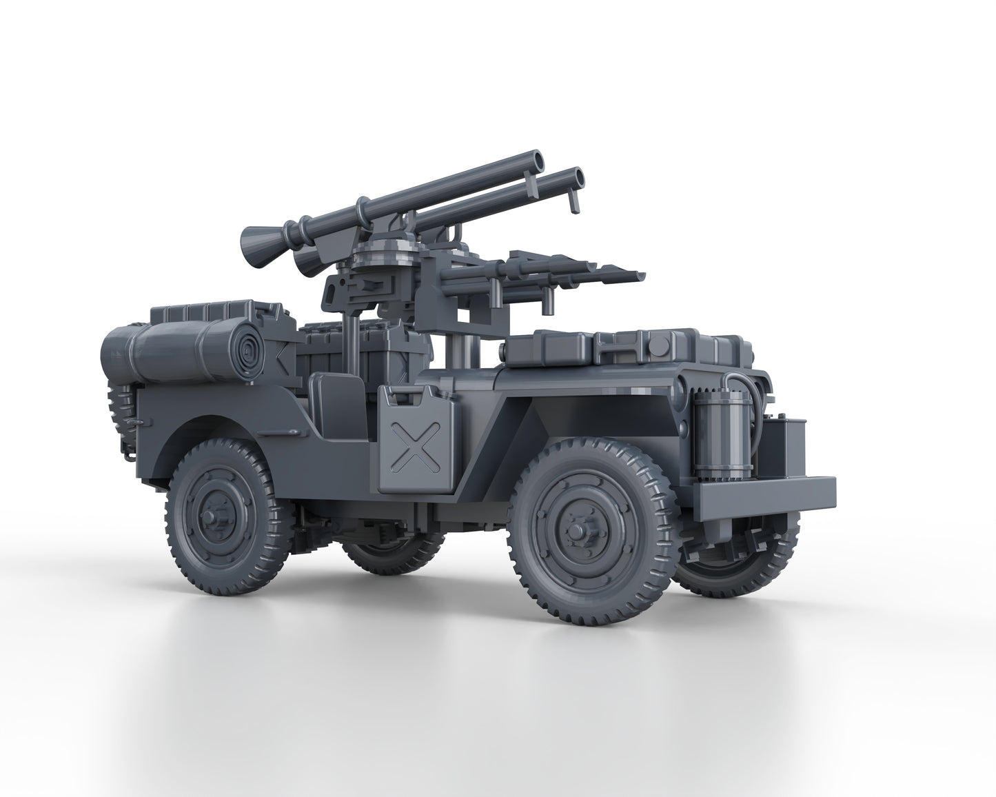 SAS JEEP With TWIN BAZOOKA