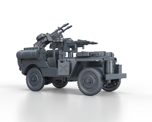 SAS JEEP With TWIN VICKERS MG