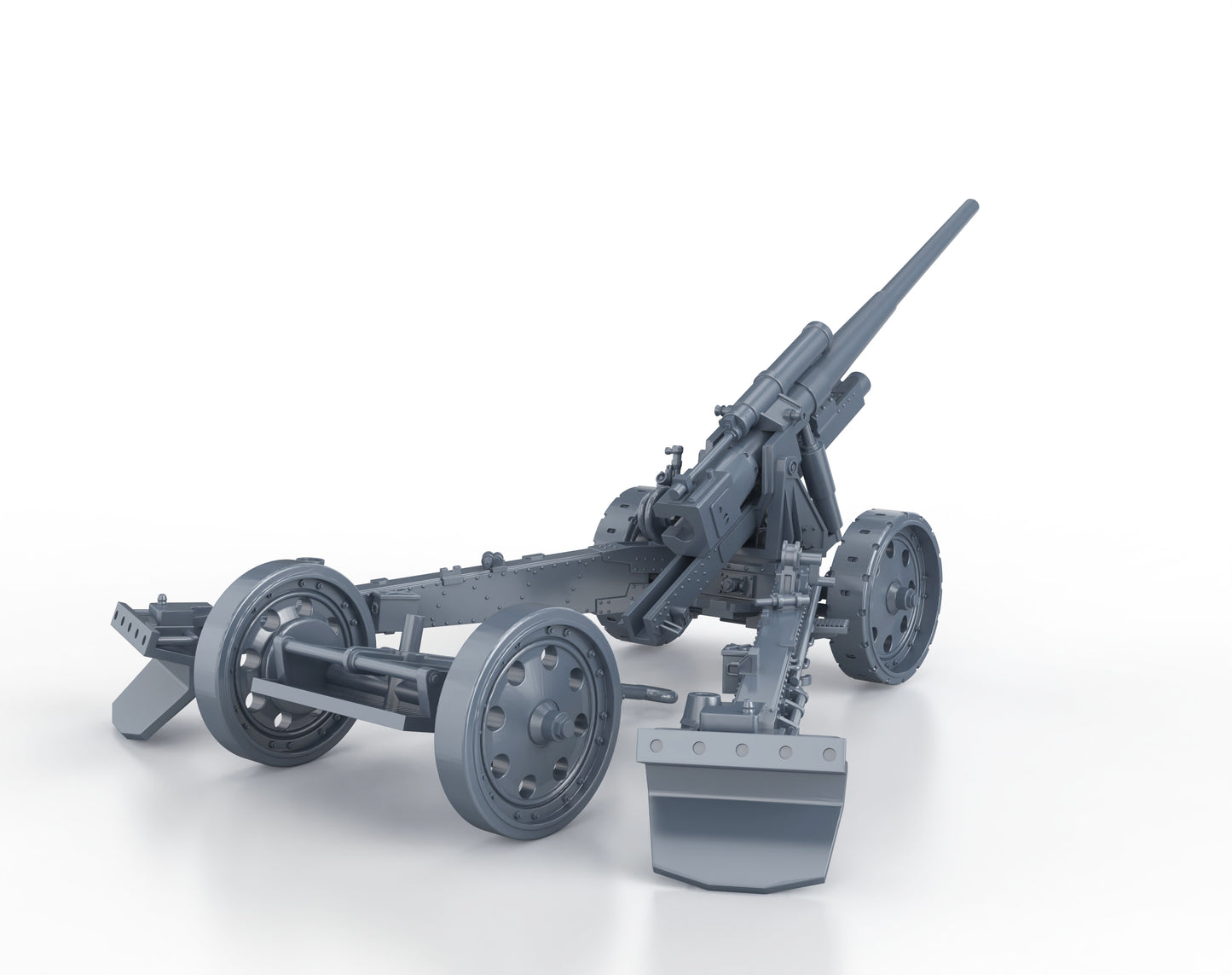 10cm Kanone 18 (firing + limber)