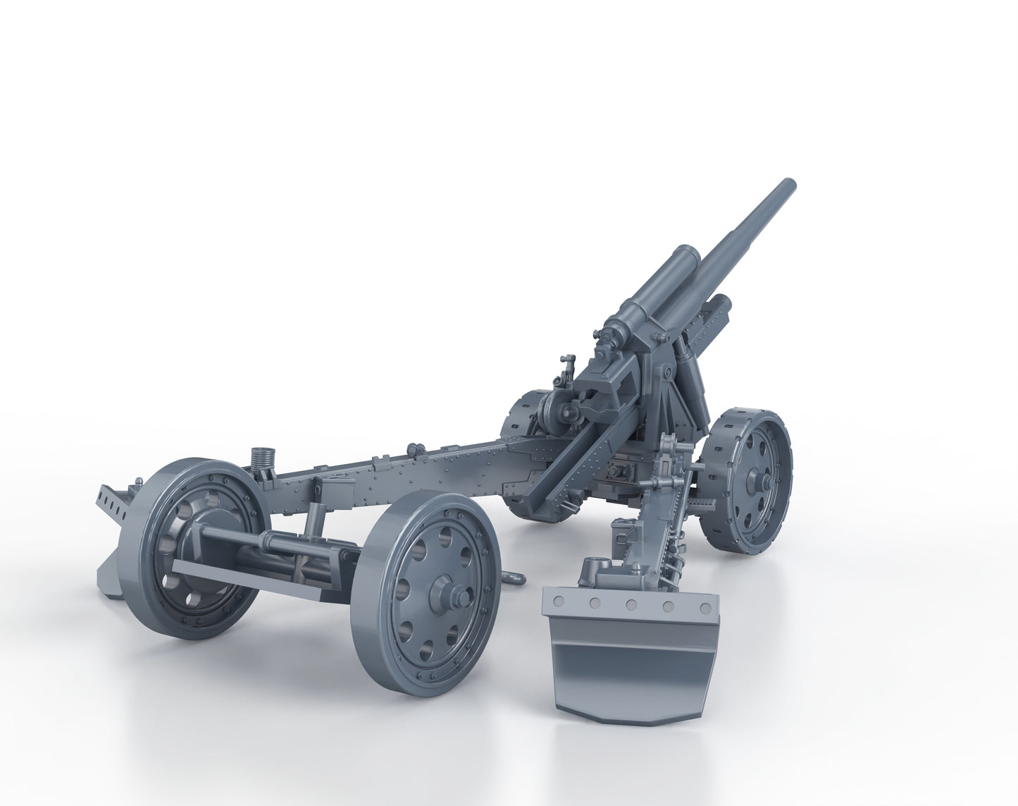15cm sFH 18 Schwere Feldhaubitze 18 (firing + limber)