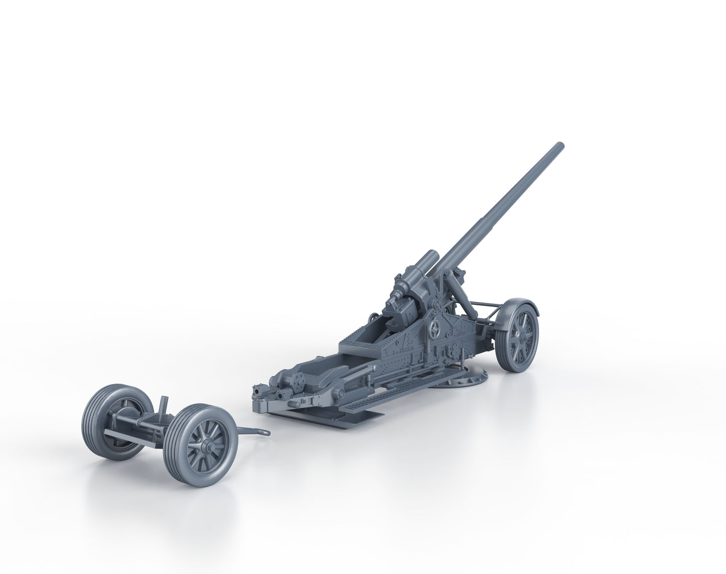 17cm Kanone K18 (firing + limber)