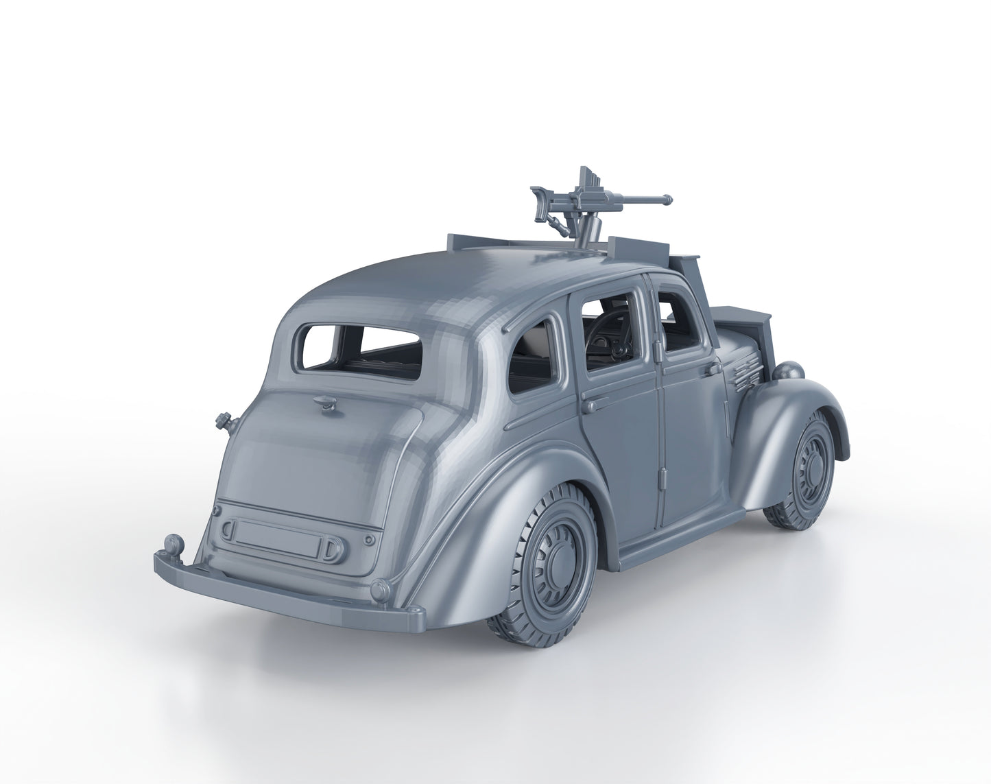 Home Guard Malcolm Campbell armored car (hollow)